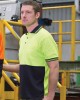 Cotton Back Polo S/S, Hi Vis